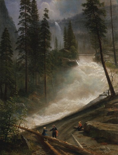 Chutes de Nevada, Yosemite - Albert Bierstadt