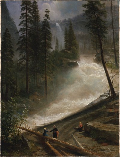 Chutes Nevada, Yosemite - Albert Bierstadt