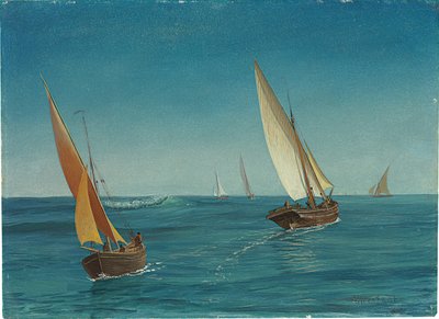 Sur la Méditerranée - Albert Bierstadt