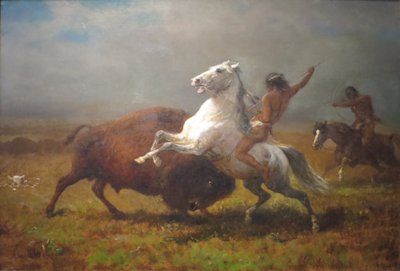Étude pour "Le dernier des buffles" (en anglais) - Albert Bierstadt