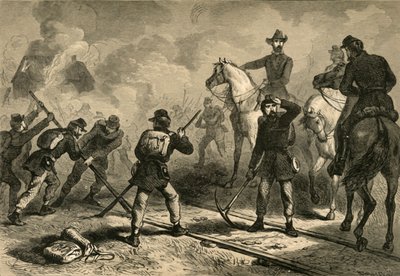 La marche de Sherman vers la mer, 1878 - Albert Bobbett