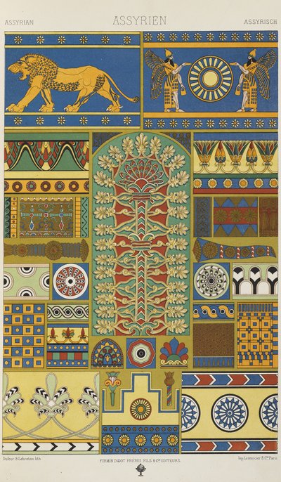 Assyrien, planche 3 de 