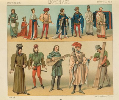 Le Costume Historique par Auguste Racinet, Volume IV - Albert Charles August Racinet