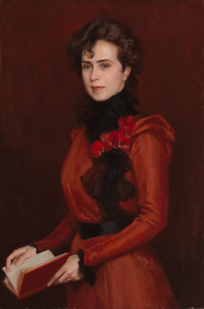 Portrait de Signe Kolster - Albert Edelfelt