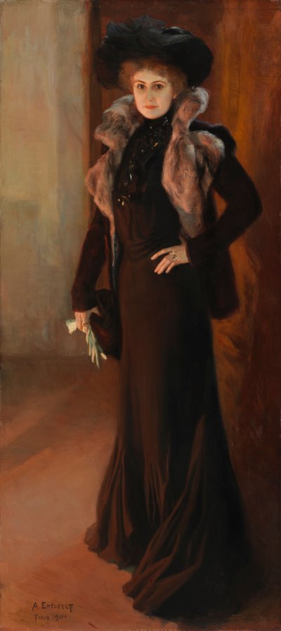 Portrait de la chanteuse d
