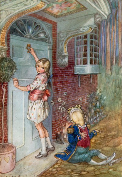 Illustration pour Alice au pays des merveilles - Albert Edward Jackson
