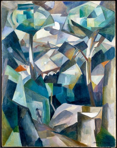 Paysage avec personnages - Albert Gleizes