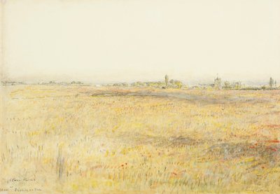 Champs de blé, Hooe. Bexhill sur Mer - Albert Goodwin