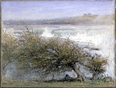 Niagara au printemps - Albert Goodwin