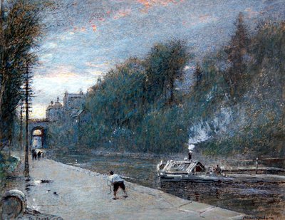 Le canal, Chichester - Albert Goodwin