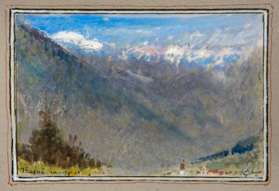 Trafoi au Tyrol - Albert Goodwin