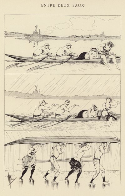 Entre Deux Eaux - Albert Guillaume