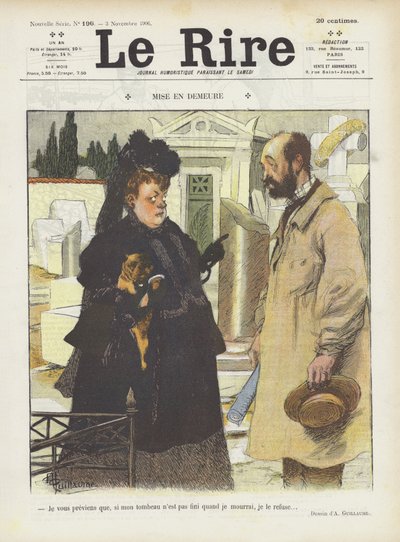 Illustration pour Le Rire - Albert Guillaume