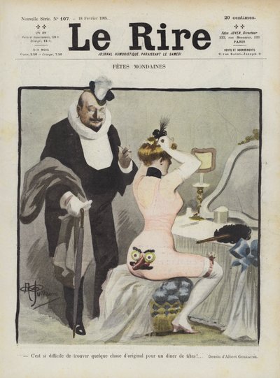 Illustration pour Le Rire - Albert Guillaume