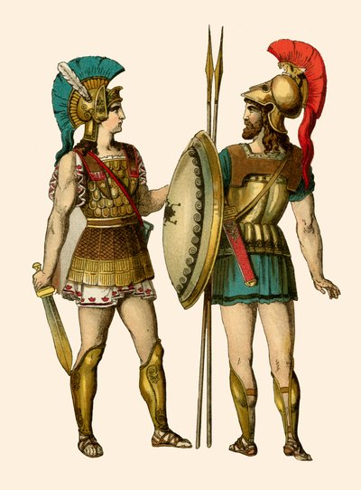 Guerriers grecs - Albert Kretschmer