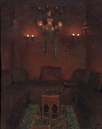 Intérieur de la chapelle de Sir Richard Burton - Albert Letchford