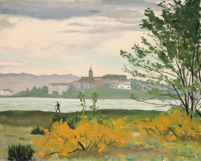 Fontarabie, vue d