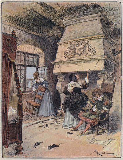 Illustration pour Le Capitaine Bellormeau par et illustré par A Robida - Albert Robida