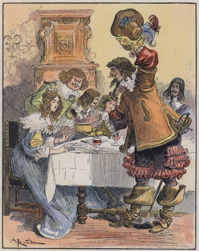Illustration pour Le Capitaine Bellormeau par et illustré par A Robida - Albert Robida