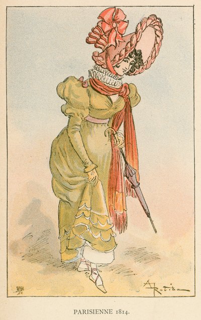 Parisienne 1814 - Albert Robida