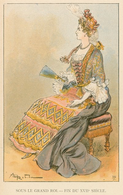 Sous le Grand Roi.--Fin du XVIIe Siècle - Albert Robida