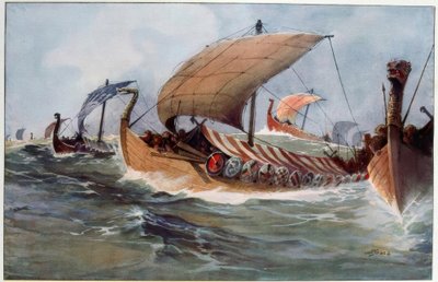 Drakkar. Les drakkars vikings à la voile - Albert Sébille