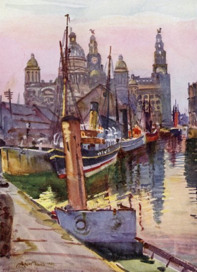 Liverpool, le Canning Dock - Albert Woods