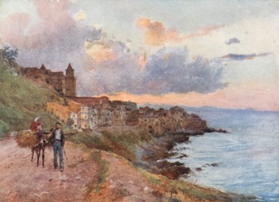Cefalu : Coucher de soleil - Alberto Pisa