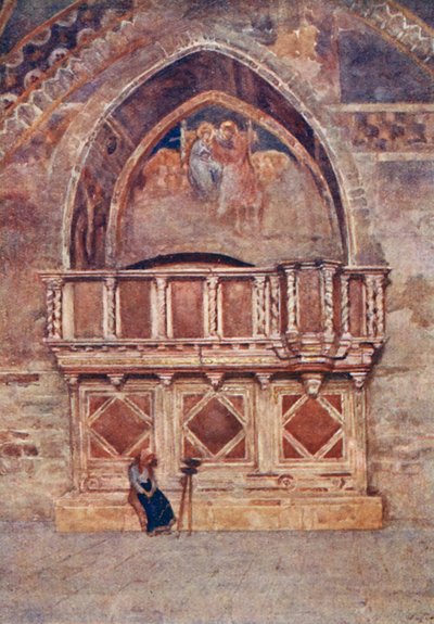 Chaire, église inférieure, S Francesco, Assise - Alberto Pisa