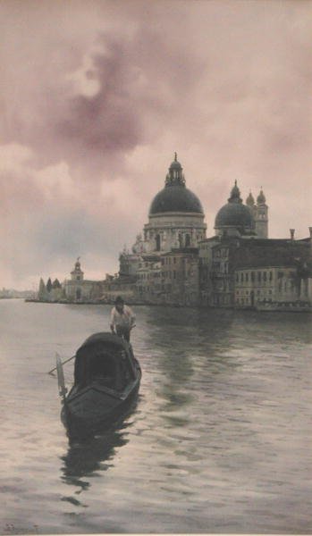 Tôt le matin sur le Grand Canal, Venise - Alberto Prosdocini or Prosdocimi