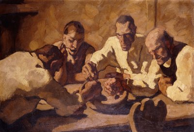 Le Repas - Albin Egger Lienz