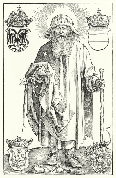 Saint Coloman - Albrecht (after) Durer or Duerer