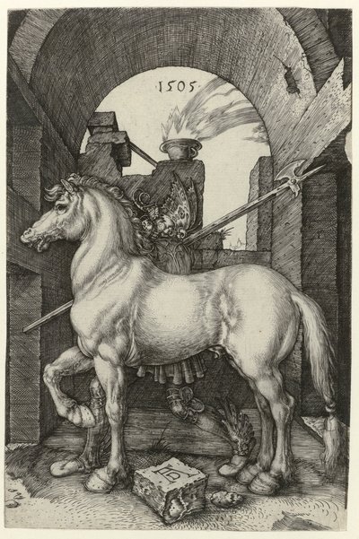 Le petit cheval - Albrecht (after) Durer or Duerer