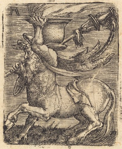 Centaure avec un vase - Albrecht Altdorfer