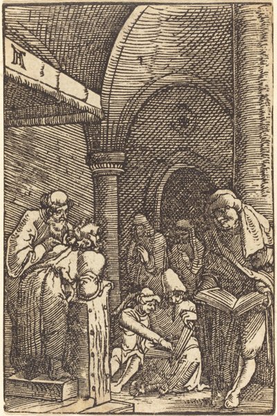 Christ disputant avec les docteurs - Albrecht Altdorfer