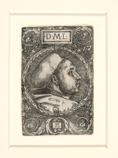 Martin Luther avec un bonnet doctoral - Albrecht Altdorfer