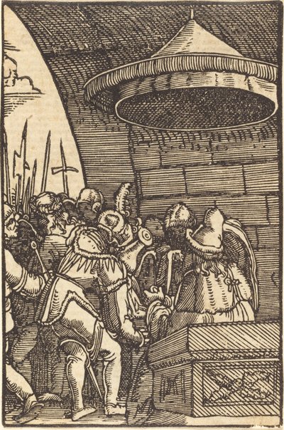 Pilate se lavant les mains - Albrecht Altdorfer