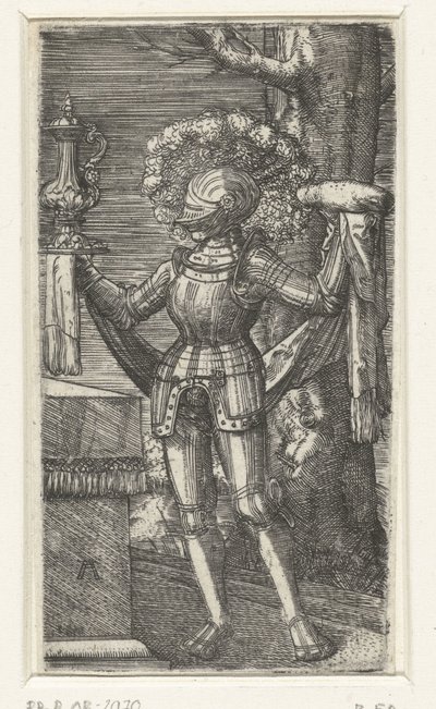 Chevalier avec du vin et du pain - Albrecht Altdorfer