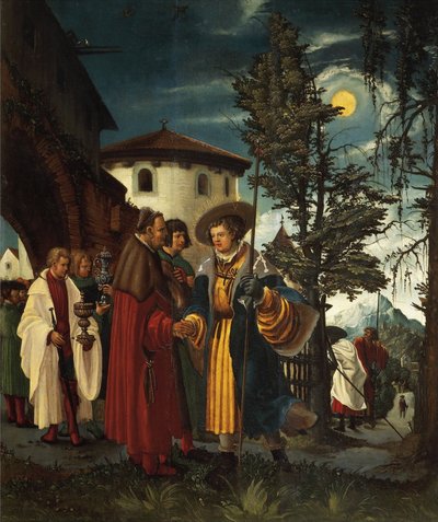 Le départ de Saint Florian - Albrecht Altdorfer