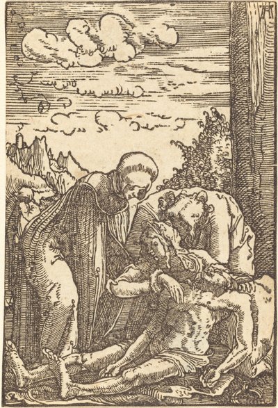 La lamentation du Christ - Albrecht Altdorfer