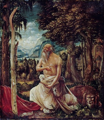 Saint Jérôme pénitent - Albrecht Altdorfer