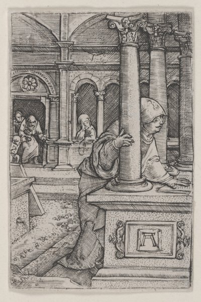 La Vierge cherchant Jésus dans le Temple - Albrecht Altdorfer