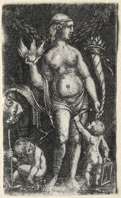 Vénus entre deux cupidons, 1520 - Albrecht Altdorfer