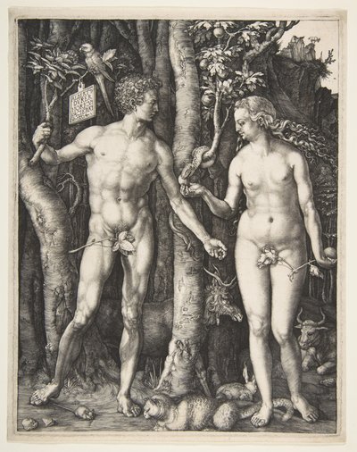 Adam et Ève - Albrecht Dürer