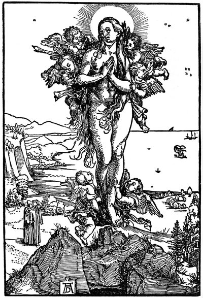 Ascension de Maria Magdalena, 1507-1510, 1936 - Albrecht Dürer