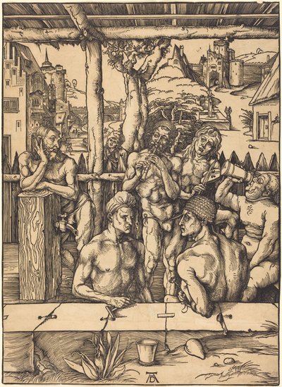 Le bain des hommes - Albrecht Dürer