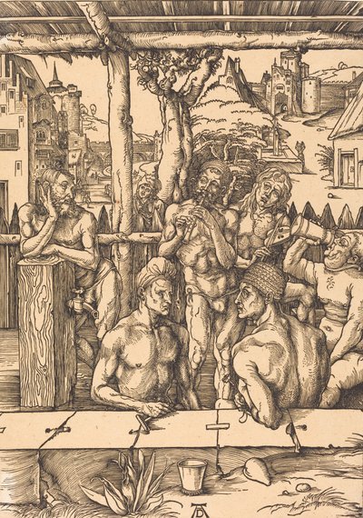 Maison de bain, vers 1496-1497 - Albrecht Dürer