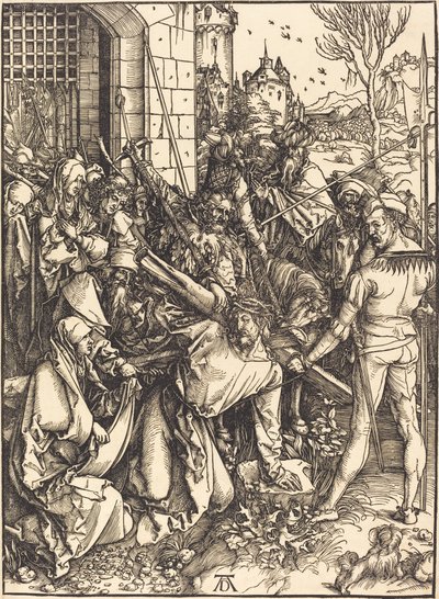 Le Christ portant la croix - Albrecht Dürer