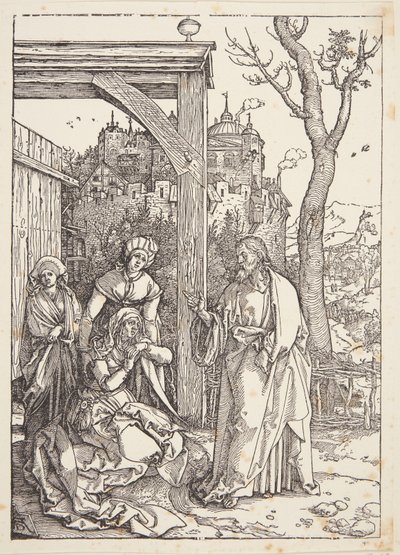 Le Christ quittant sa mère - Albrecht Dürer
