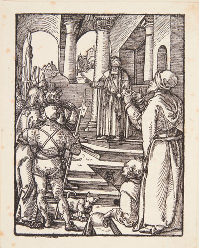 Le Christ devant Pilate - Albrecht Dürer